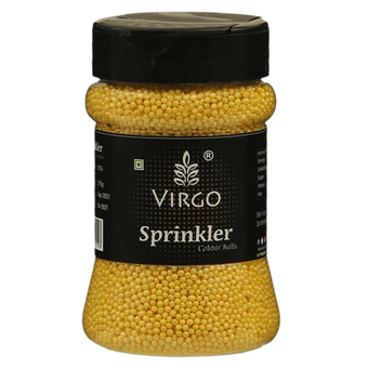 Virgo Sprinkler Colour Balls Yellow - 175 gm