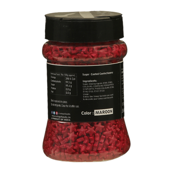 Virgo Sprinkler Star Shape - Maroon