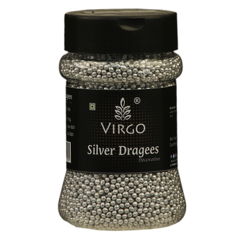Virgo Silver Dragees Decorative - Size 0