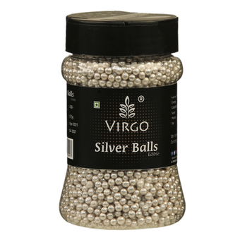 Virgo Silver Balls Edible - Size 1