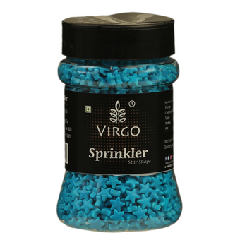 Virgo Sprinkler Star Shape - Blue - 175gms