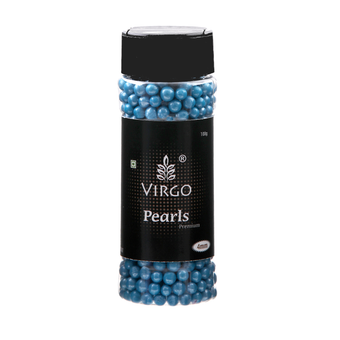 Virgo Pearls - Blue 4 mm