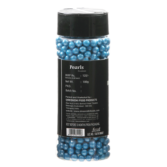 Virgo Pearls - Blue 4 mm