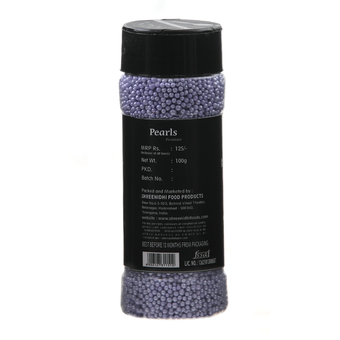 Virgo Pearls - Purple 1 mm