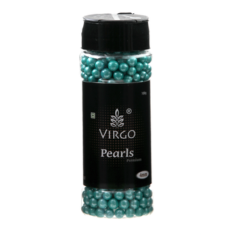 Virgo Pearls - Green 4 mm