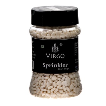 Virgo Sprinkler Heart Shape - White