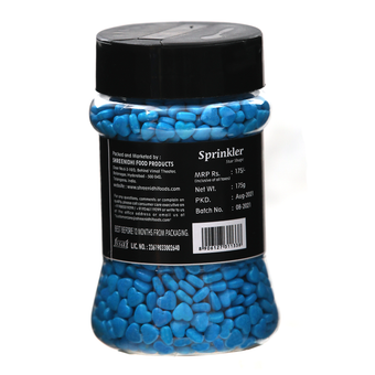 Virgo Sprinkler Heart Shape - Blue