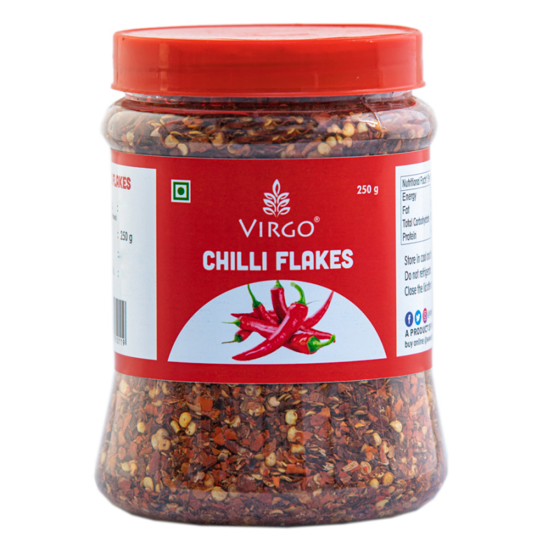 Virgo Chilli Flakes 250 gms