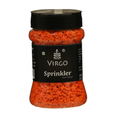 Virgo Sprinkler Star Shape 175 Gms - Orange