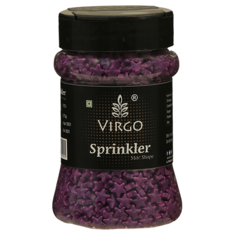 Virgo Sprinkler Star Shape 175 Gms - Purple