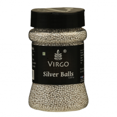 Virgo Silver Balls Edible Size 00 - 175 Gms