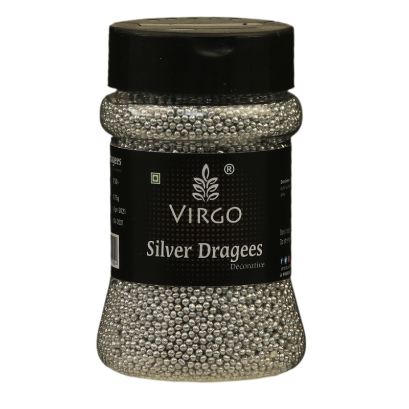 Virgo Silver Dragees Decorative Size 00 - 175 Gms
