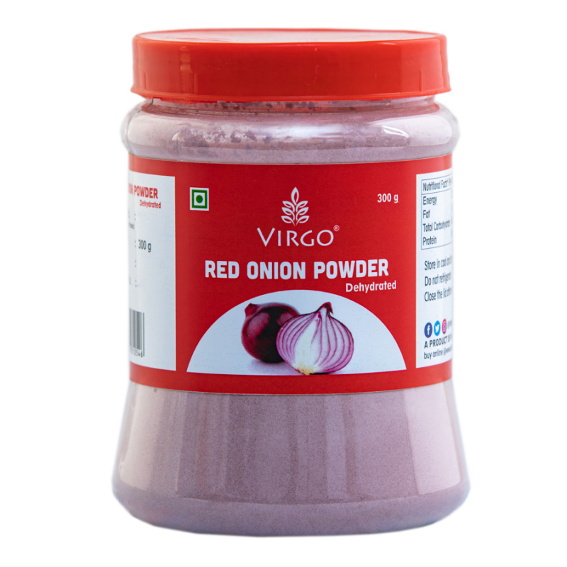 Virgo Red Onion Powder Dehydrated 300 gms