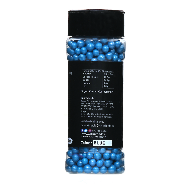 Virgo Pearls - Blue - 4 mm