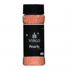 Virgo Pearls - Orange - 1 mm