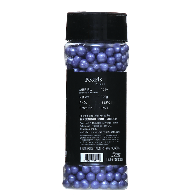 Virgo Pearls - Purple - 4 mm