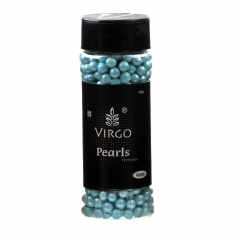 Virgo Pearls - Sea Green - 4mm - 100gms